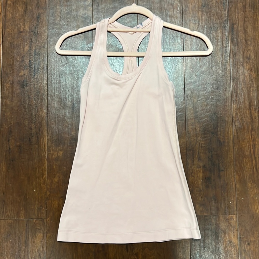 Lululemon light pink tank top!